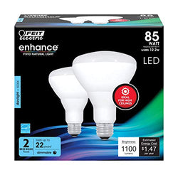 Feit Electric 3914967 Enhance 12.2W BR30 LED Bulb 1100 Lumens - Daylight Pack of 44