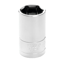 Performance Tool W32216 1/2 Drive 16mm 6Point Socket, 1 Pack