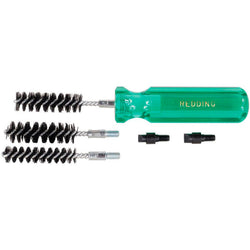 REDDING Reloading Case Preparation Kit | Durable Lightweight Dirt-Removing Replacement Kit with Three Case Neck Brushes | .22 to .45 Caliber