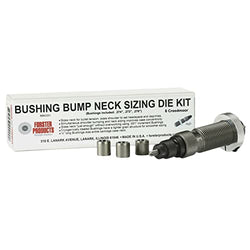 Forster Products Bushing Bump Neck Sizing Die with 3 Bushings: 223 Remington