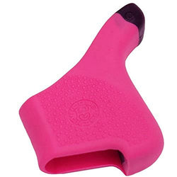 Hogue HandAll Beavertail Rubber Grip Sleeve for Ruger LCP .380, Pink - 18107