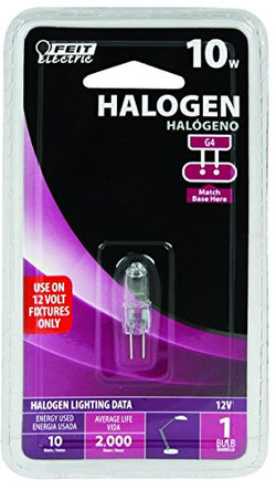 Feit Electric CARDED BI-PIN QUARTZ TRAY PK