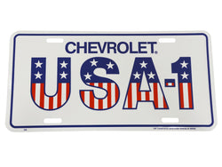 Chevrolet USA-1 License Plate