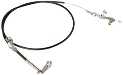 Lokar KD-2AODU Black Kickdown Cable Kit for Ford AOD Transmission