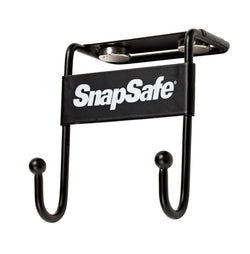 SnapSafe Magnetic Safe Hook 75911 - Two-Pronged Hook Design with Non-Scratch Coating and Heavy Duty Magnets Rated for 35 Pounds to Securely Organize Your Gear, Gun Case, Binoculars, Range Bags, & More