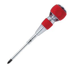 Vessel BALL GRIP Non-Conductive Tang-Thru Screwdriver No.250 +2x100