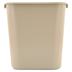 Rubbermaid Commercial Products Wastebasket Trash Container, Beige