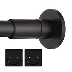 Shower Rod Spring Tension No Drilling Dual Ends Adjustable  Stainless Steel