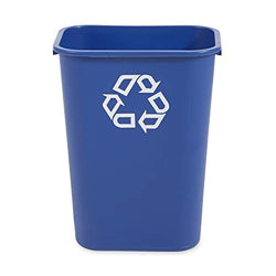 Rubbermaid Commercial Products Wastebasket Trash Container, Black