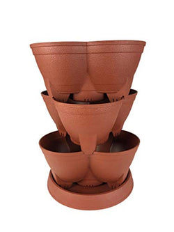 The HC Companies Pot Stacking Planter, 15"