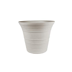 The HC Companies 14 Inch Sedona Round Self Watering Planter