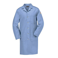 Bulwark Flame Resistant 7oz Cotton Lapel Collar Lab Coat
