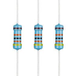 EDGELEC 100pcs 430K ohm Resistor 1/2w (0.5Watt) ±1% Tolerance Metal Film Fixed Resistor