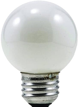 Sylvania Incandescent 25W G16.5 Globe Light Bulb, E26 Medium Base