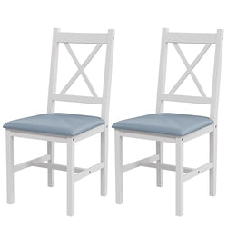 Dining Chair, Kitchen Dining Room Chair with PU Upholstered Seat