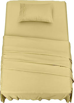 Utopia Bedding Twin Bed Sheets Set - 3 Piece Bedding - Brushed Microfiber