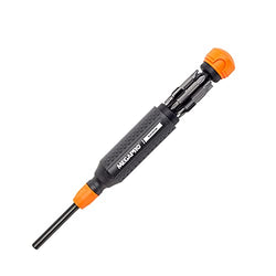 Megapro Alloy Steel Hex Elevator Multi Bit 15 in 1 Screwdriver, 1-1/4" Hex Nut, 8-1/2" Length