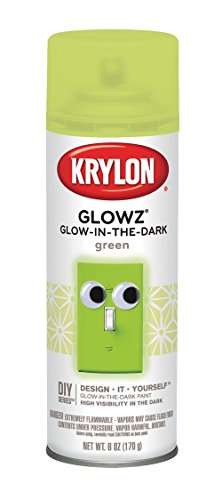 Krylon Spray Paint Glow-In-The-Dark, 6 Ounce