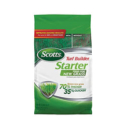 Scotts Turf Builder Starter Fertilizer for New Grass, Use When Planting Seed, 14,000 sq. ft., 42 lbs.