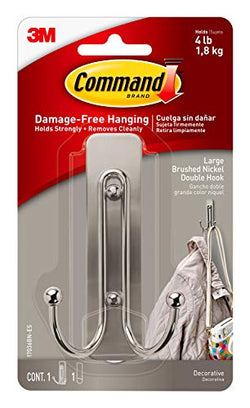 Command Decorative Wall Hooks with Adhesive Strips