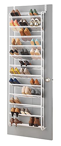 Whitmor, 36-Pair Over The Door Shoe Organizer