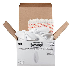 Command Designer Hooks, Damage Free with Adhesive Strips