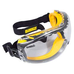 Dewalt Concealer Anti-Fog Dual Mold Safety Goggle