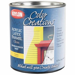 Krylon K09624000 COVERMAXX - Quart, Gloss Sun Yellow, 32 Ounce
