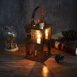 Marbrasse Decorative Lantern Elegant Metal Candle
