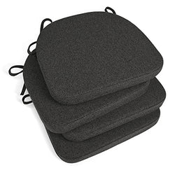 Tromlycs Kitchen Chair Cushions for Dining Pads Room Seat Indoor U Shaped Non Slip with Ties 17 x 16 Inch